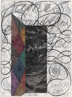KT 2016 113
<br/>
Journal drawing 672, 'James Gandolfini died'
<br/>
<em>Jacobs, Henri (1957)</em>